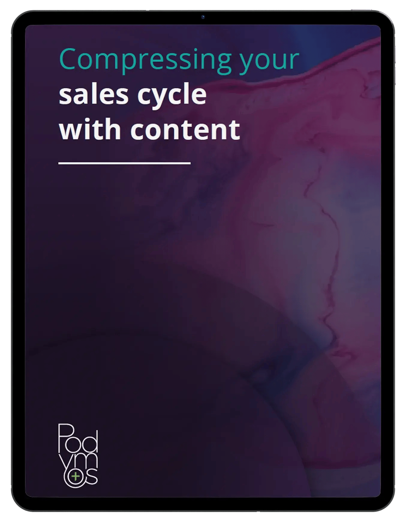 Compressing your sales cycle with content ipad psd