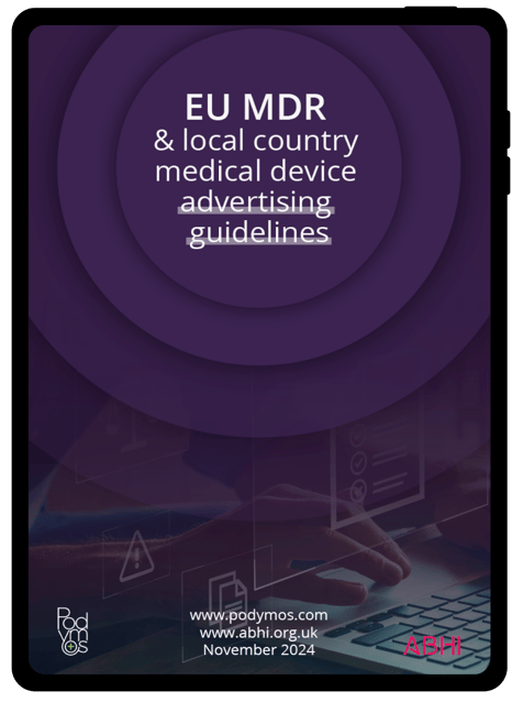 EU MDR on an iPad screen